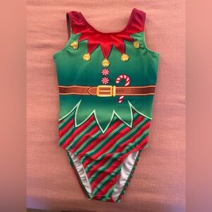 Festive Elf Kids Swimsuit